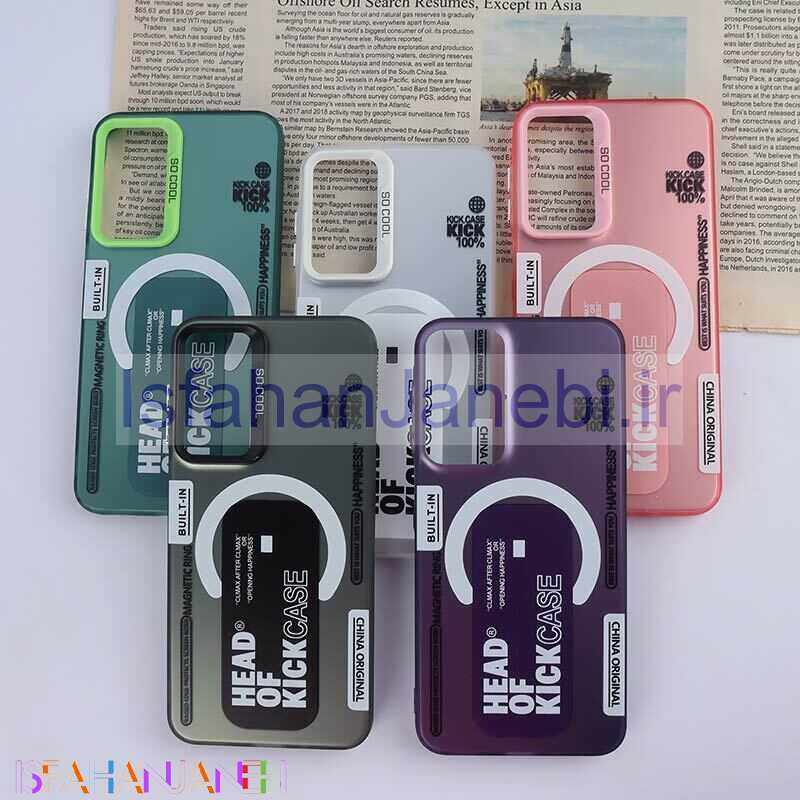 اصفهان جانبی-قاب So Cool سامسونگ Galaxy A16 4G / A16 5G طرح مگ سیف Kick Cace