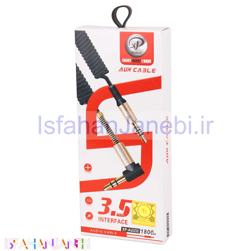 اصفهان جانبی-کابل فنری XP-Product XP-AU232 AUX 1.8m یکسر L