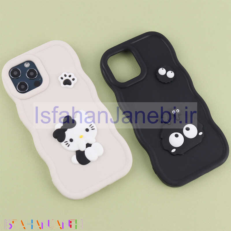 اصفهان جانبی-قاب موج دار آیفون iPhone 12 Pro Max عروسک برجسته