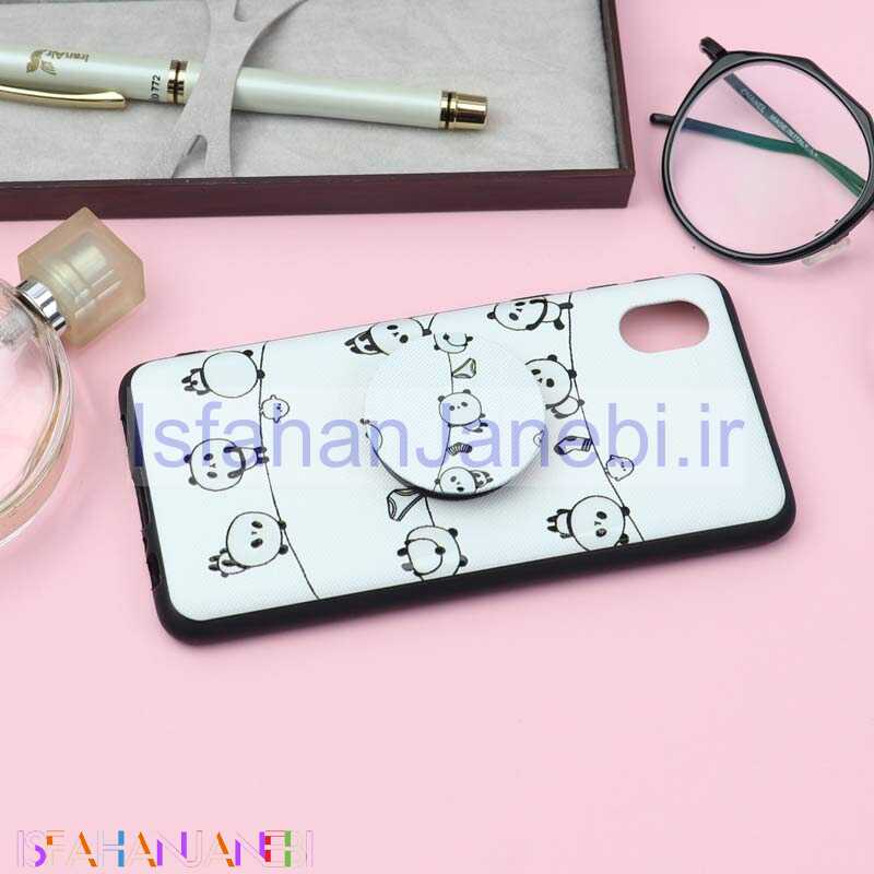 اصفهان جانبی-قاب فانتزی برجسته + پاپ سوکت کد12 سامسونگ A01 Core