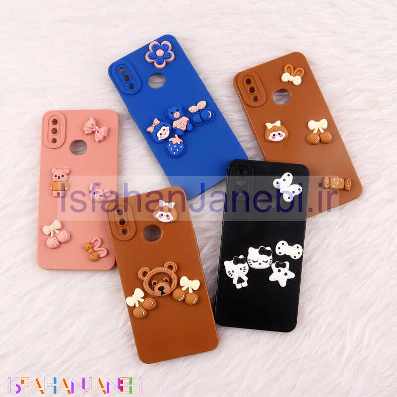 اصفهان جانبی-قاب فانتزی عروسکی Pro Camera محافظ لنزدار Samsung Galaxy A10s