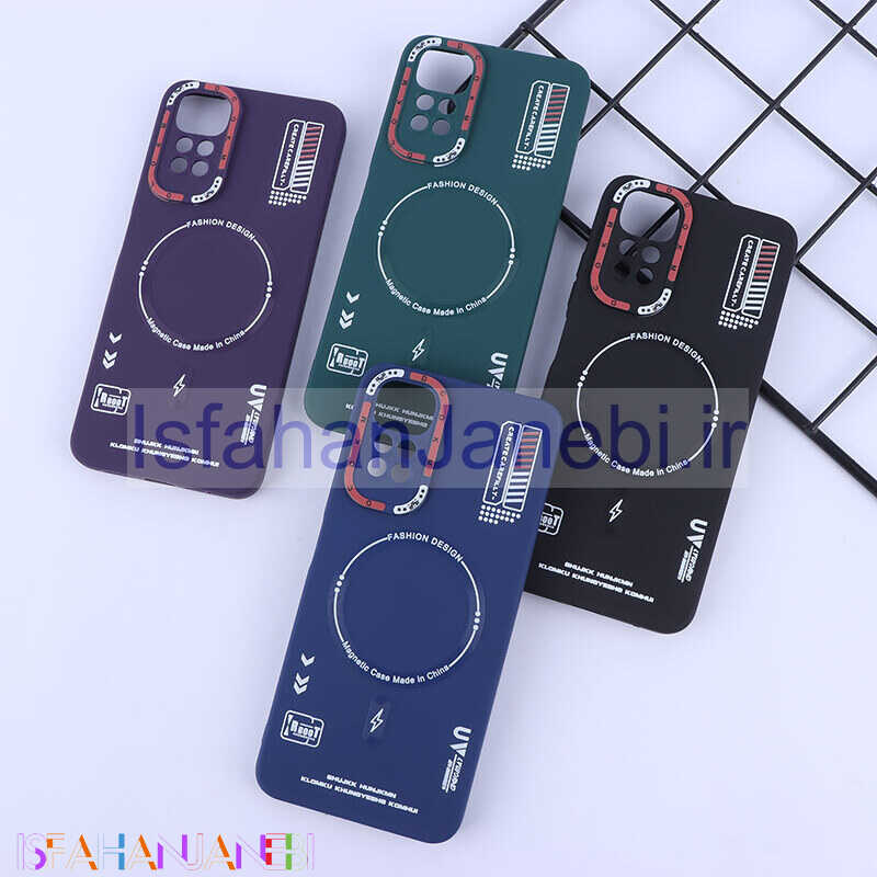 اصفهان جانبی-قاب ژله ای Dcokm شیائومی Redmi Note 11 / 11S 4G طرح مگ سیف محافظ لنزدار