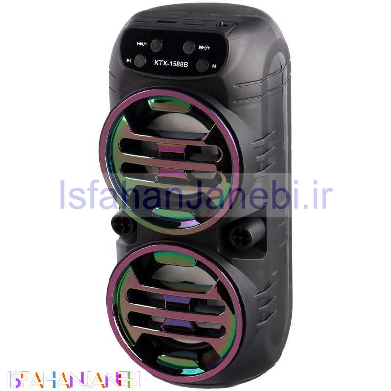 اصفهان جانبی-اسپیکر بلوتوثی رم و فلش خور KTX-1588B