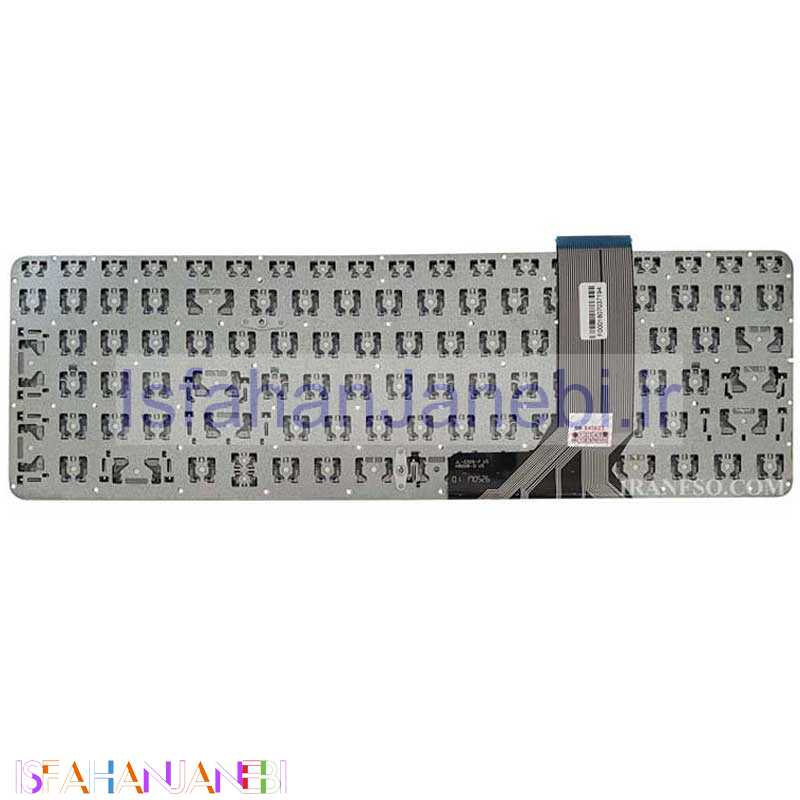 اصفهان جانبی-کیبورد لپ تاپ HP ENVY 15-ENVY 17 اینتر کوچک بدون فریم - مشکی