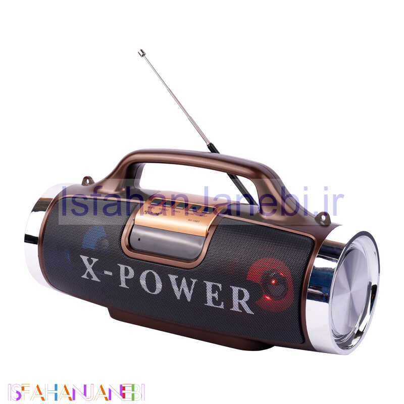 اصفهان جانبی-اسپیکر بلوتوثی رم و فلش خور Golon X-Power RX-V8BT