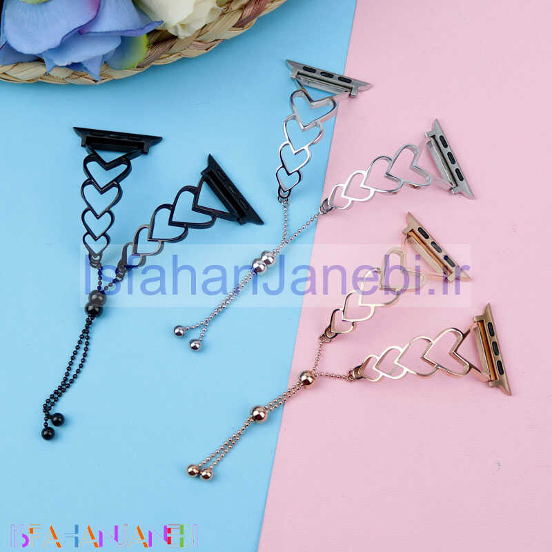اصفهان جانبی-بند طرح قلب Slicto اپل واچ 38/40mm