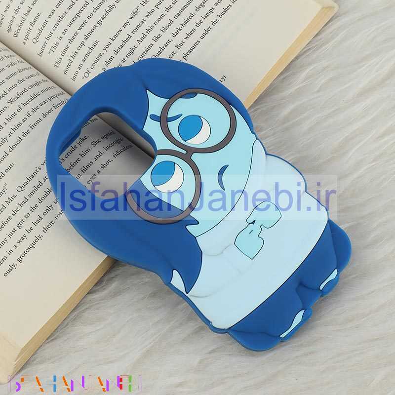 اصفهان جانبی-قاب سیلیکونی آیفون iPhone 15 Pro برجسته طرح شخصیت غم Inside Out