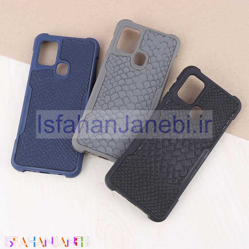 اصفهان جانبی-قاب چرمی سامسونگ Galaxy A21s سوسماری