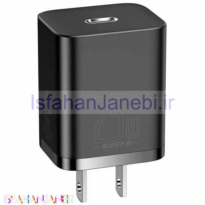 اصفهان جانبی-کلگی فست شارژ Baseus Super Si CCSP02020 3A PD 25W Type-C