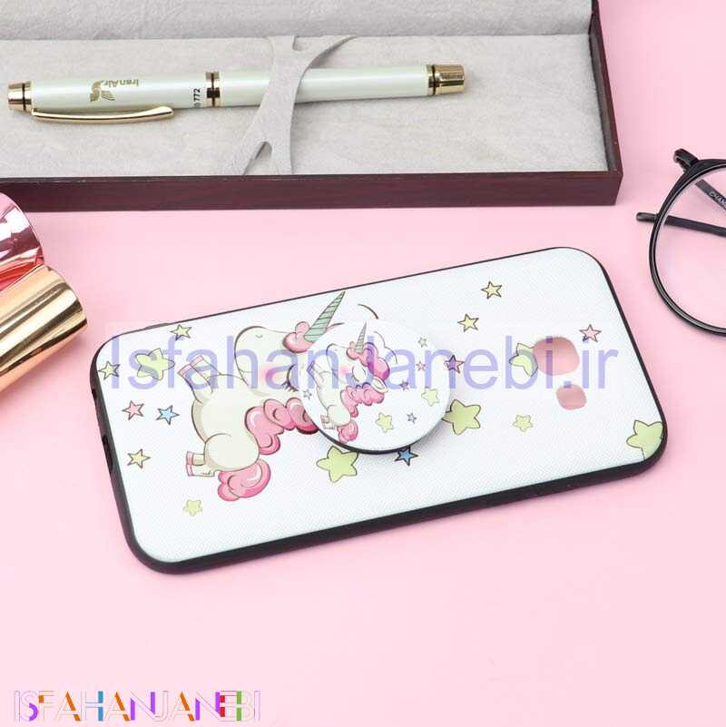 اصفهان جانبی-قاب فانتزی برجسته + پاپ سوکت کد7 سامسونگ A5 2017