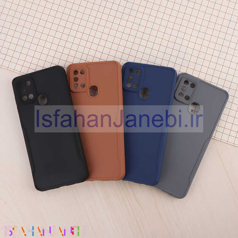 اصفهان جانبی-قاب ژله ای Defender سامسونگ Galaxy A21s محافظ لنزدار