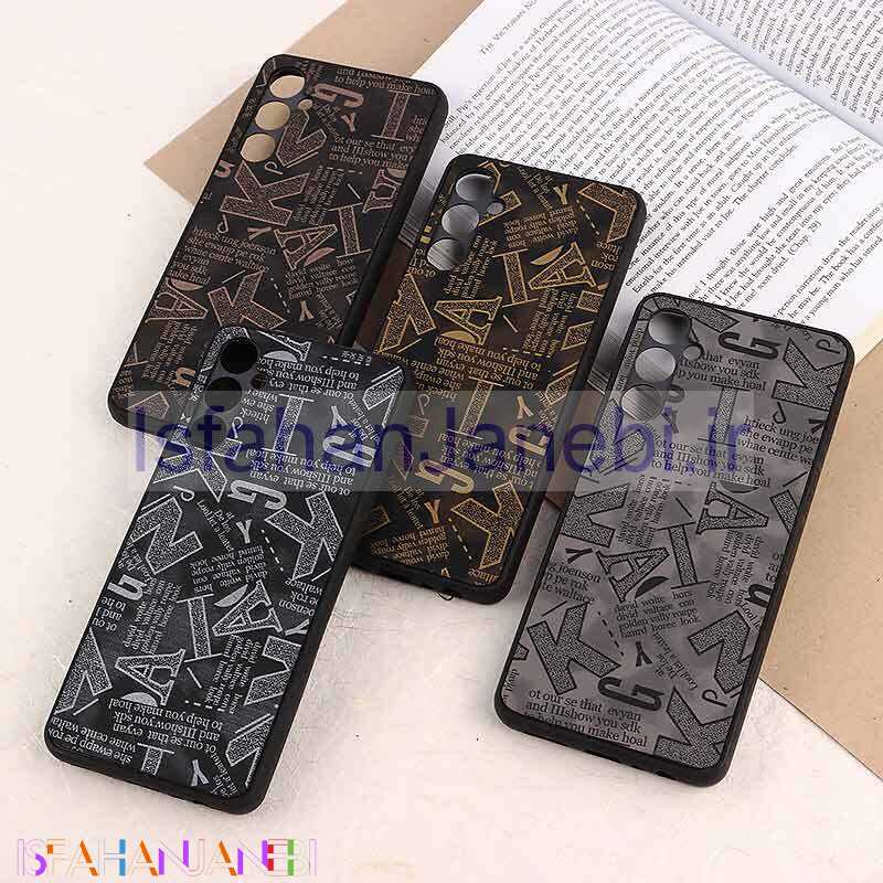 اصفهان جانبی-قاب PC سامسونگ Galaxy A05s محافظ لنزدار طرح لاتین