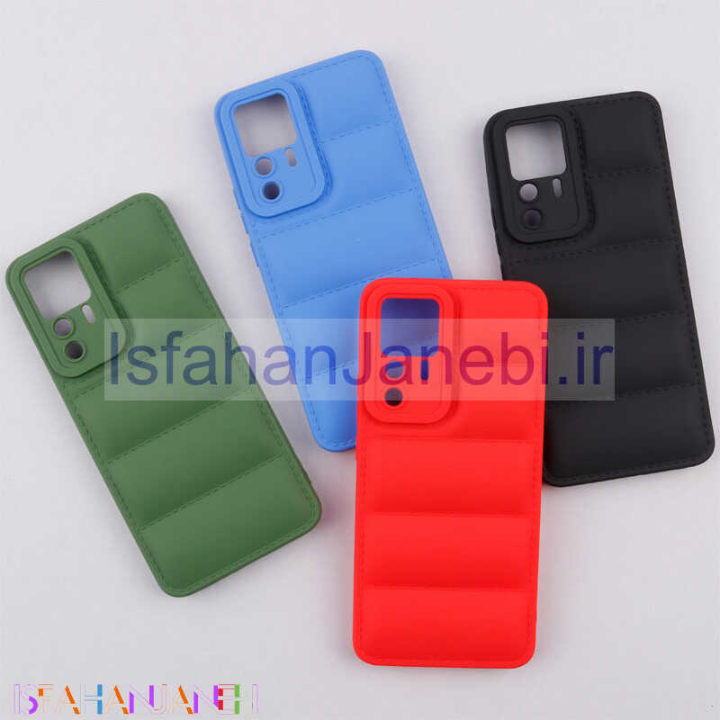 اصفهان جانبی-قاب پافر ژله ای شیائومی 12T Pro محافظ لنزدار