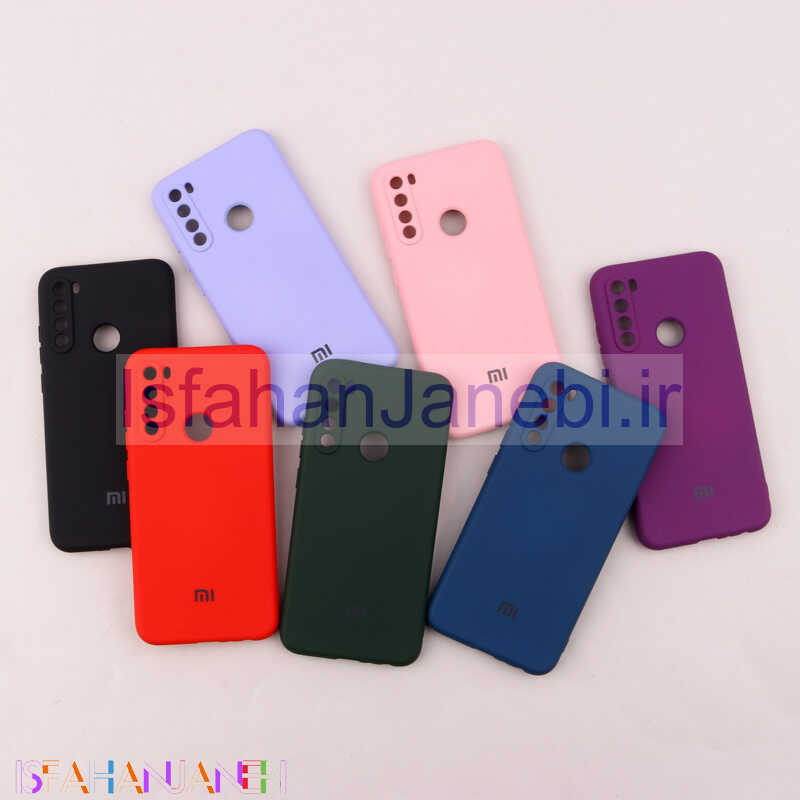 اصفهان جانبی-قاب سیلیکونی Highcopy زیربسته شیائومی Redmi Note 8 محافظ لنزدار