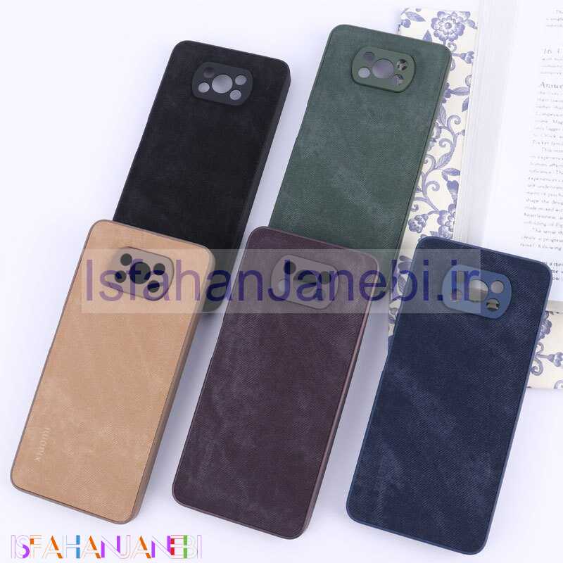 اصفهان جانبی-قاب PC شیائومی Poco X3 / X3 NFC / X3 Pro طرح جین محافظ لنزدار