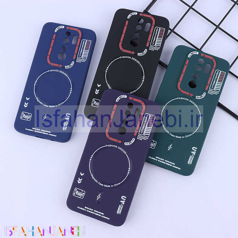 اصفهان جانبی-قاب ژله ای Dcokm شیائومی Redmi Note 8 Pro طرح مگ سیف محافظ لنزدار