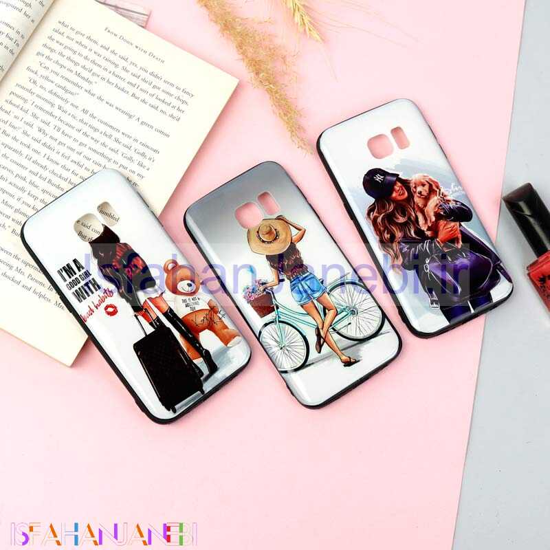 اصفهان جانبی-قاب فانتزی برجسته دخترانه سامسونگ S7 سری 16
