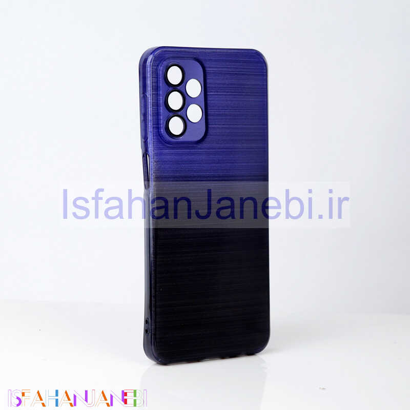 اصفهان جانبی-قاب PC براق محافظ لنزدار دو رنگ Samsung Galaxy A23