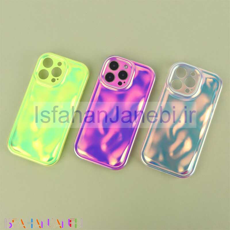 اصفهان جانبی-قاب آدامسی محافظ لنزدار iPhone 14 Pro Max