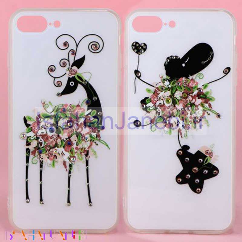 اصفهان جانبی-قاب فانتزی نگین دار Younicou iPhone 7 Plus