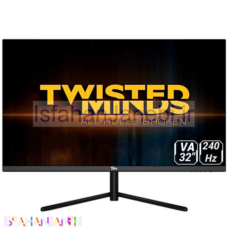 اصفهان جانبی-مانیتور گیمینگ تویستد مایندز TM32FHD240VA سایز 32 اینچ