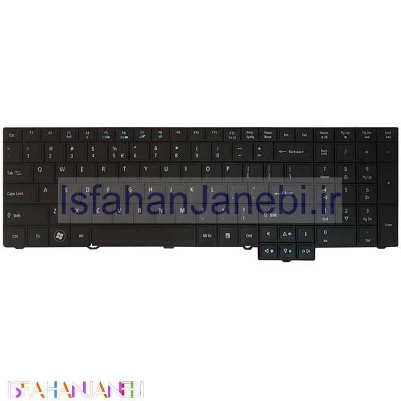 اصفهان جانبی-کیبورد Acer Travelmate 5760 مشکی