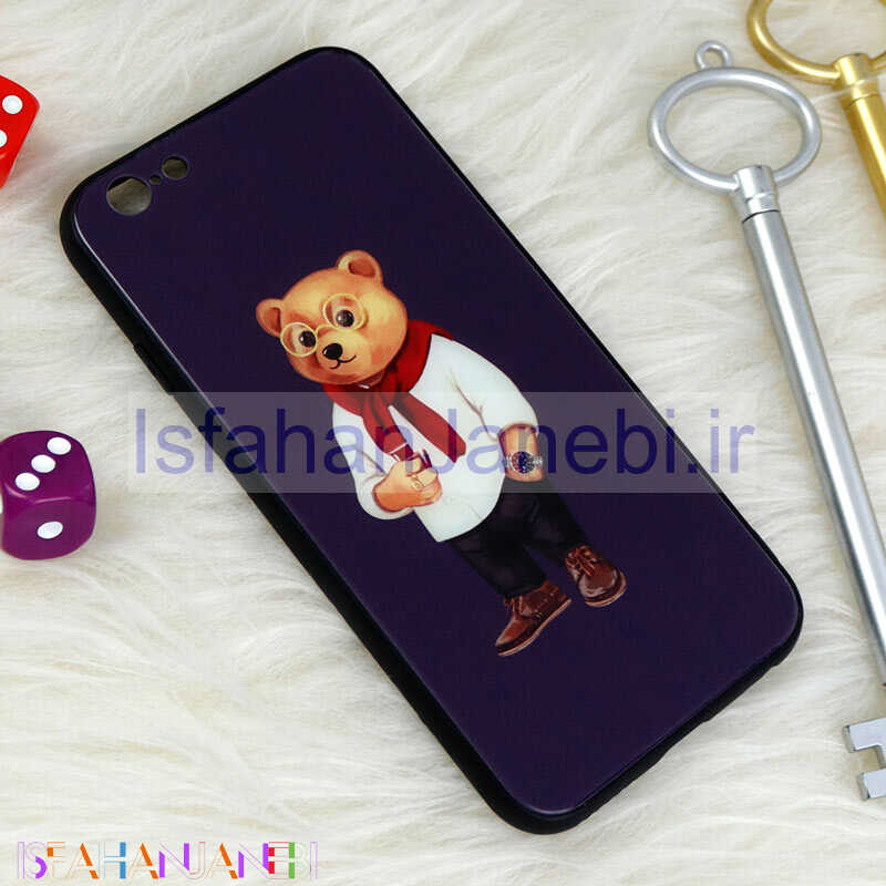 اصفهان جانبی-قاب پشت گلسی طرحدار Baron آیفون iPhone 6/6s