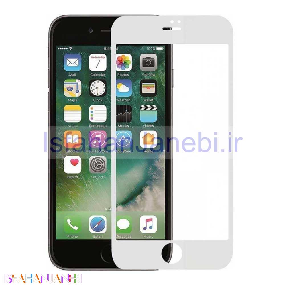 اصفهان جانبی-گلس سرامیکی iPhone 6 Plus سفید