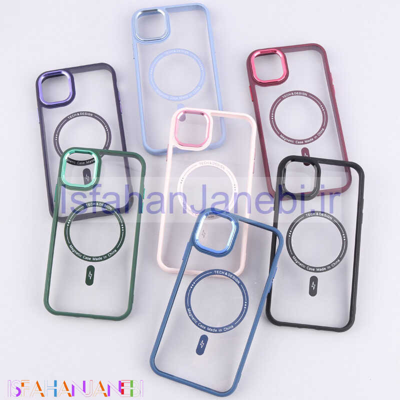 اصفهان جانبی-قاب شفاف Magnetic اصلی مگ سیف iPhone 11