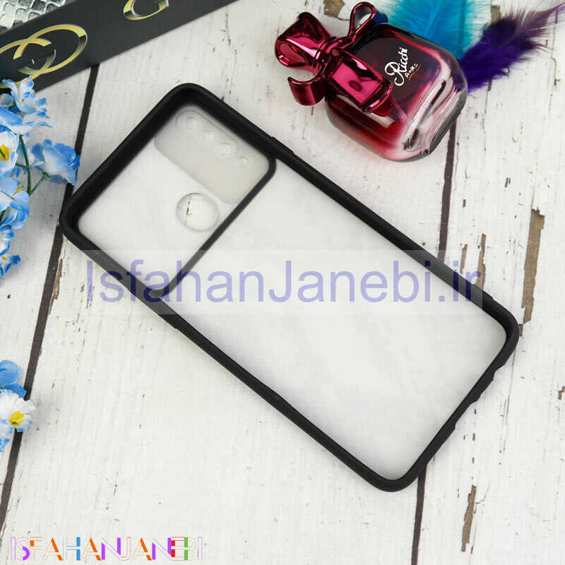 اصفهان جانبی-قاب طرحدار محافظ لنزدار کشویی + پاپ سوکت طرح پوست ماری سامسونگ A20s سری C
