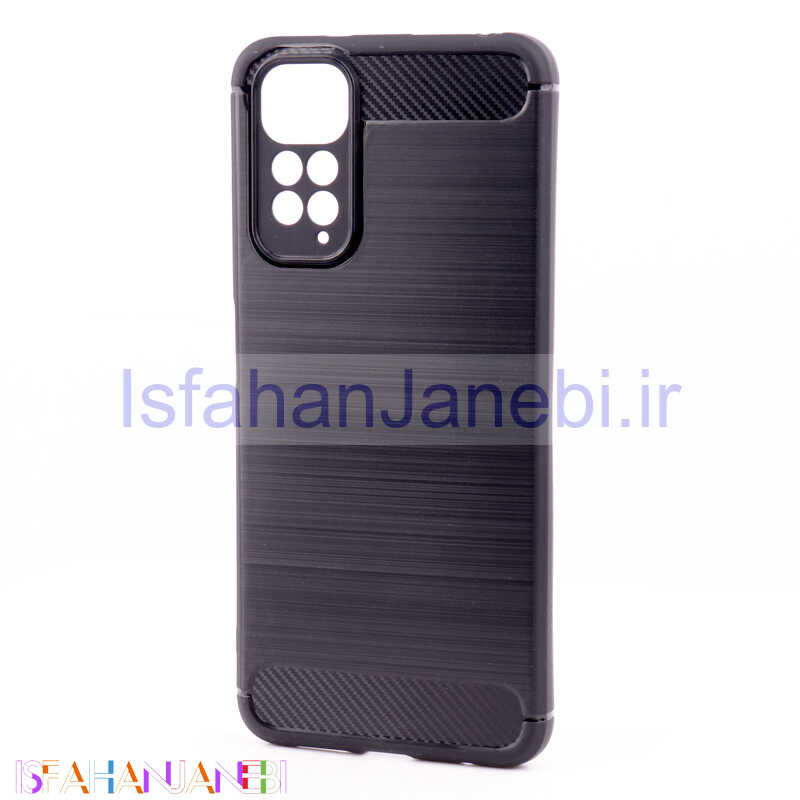 اصفهان جانبی-قاب Fiber Carbon ژله ای Xiaomi Redmi Note 11 / 11s