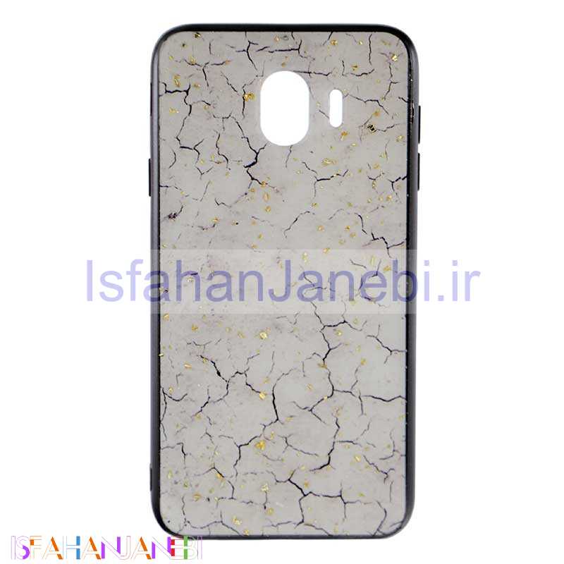 اصفهان جانبی-قاب اکلیلی طلایی Belkin Samsung J4 2018 سفید