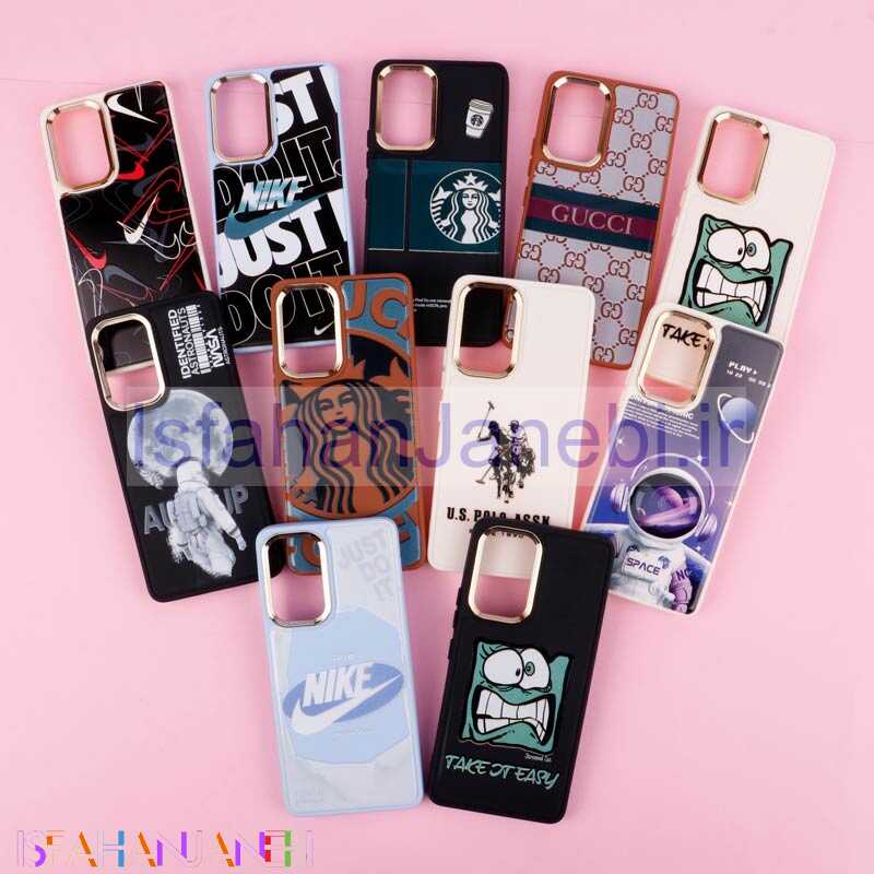 اصفهان جانبی-قاب طرحدار دور لنز فلزی Samsung Galaxy A53 5G