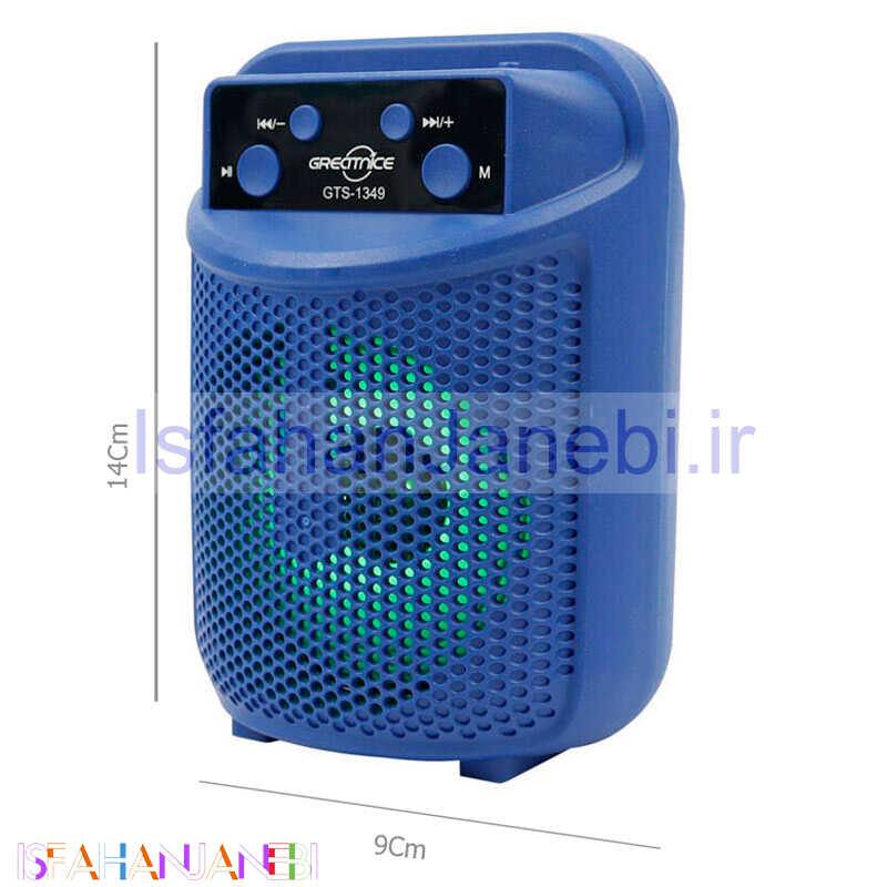 اصفهان جانبی-اسپیکر بلوتوثی رم و فلش خور Greatnice Extra BASS GTS-1349