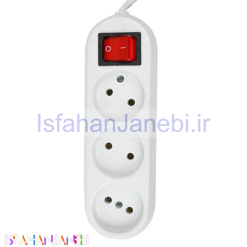 اصفهان جانبی-چند راهی 3 خانه برق Kian با کابل 2٫7 متری