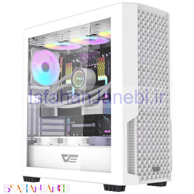 اصفهان جانبی-کیس کامپیوتر دارک فلش DarkFlash DF2100 WH