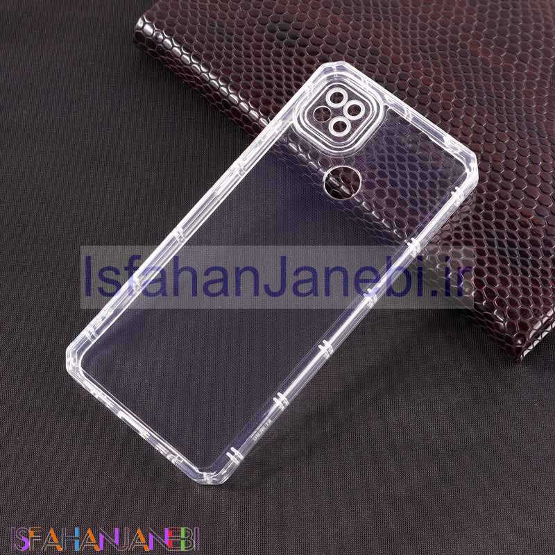 اصفهان جانبی-قاب ژله ای بی رنگ محافظ لنزدار Xiaomi Redmi 9C / 10A