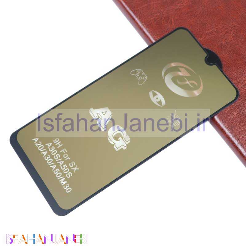 اصفهان جانبی-گلس مات Samsung A30s طلایی
