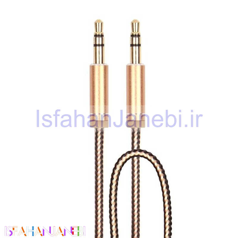 اصفهان جانبی-کابل شیلددار AUX انتقال صدا LDNIO LS-Y01 1m