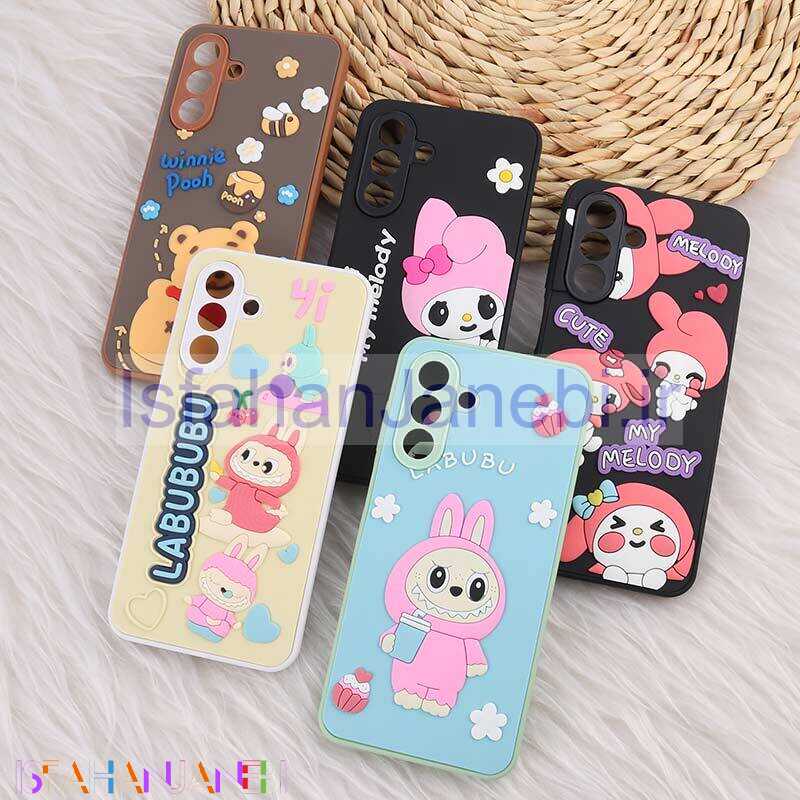 اصفهان جانبی-قاب سامسونگ Galaxy A26 عروسکی برجسته محافظ لنزدار