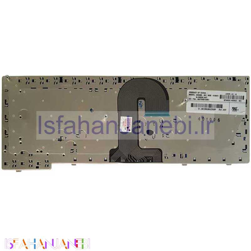 اصفهان جانبی-کیبورد لپ تاپ HP Compaq 6510-6515-6710 مشکی