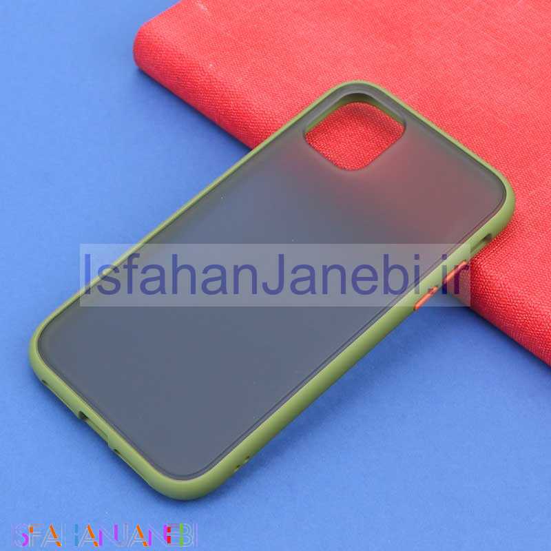 اصفهان جانبی-قاب PC مات iPhone 11 سبز