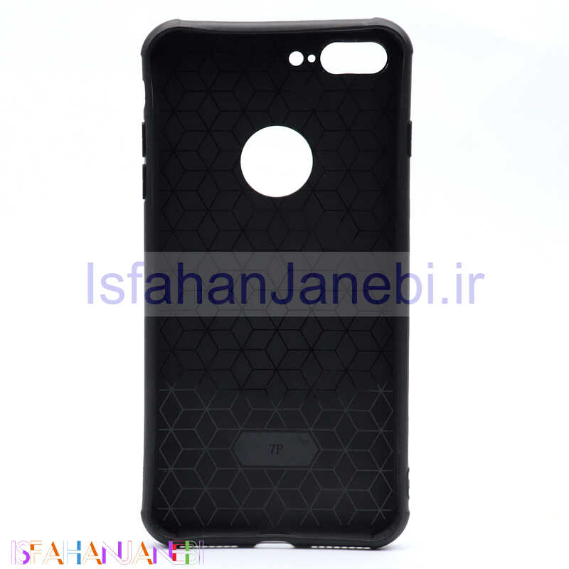 اصفهان جانبی-قاب چرمی طرح گوزن iPhone 7/8 Plus زرشکی