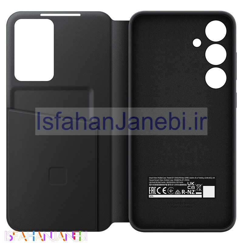 اصفهان جانبی-قاب سیلیکونی اورجینال Wallet Case رنگی Samsung Galaxy S24 Plus