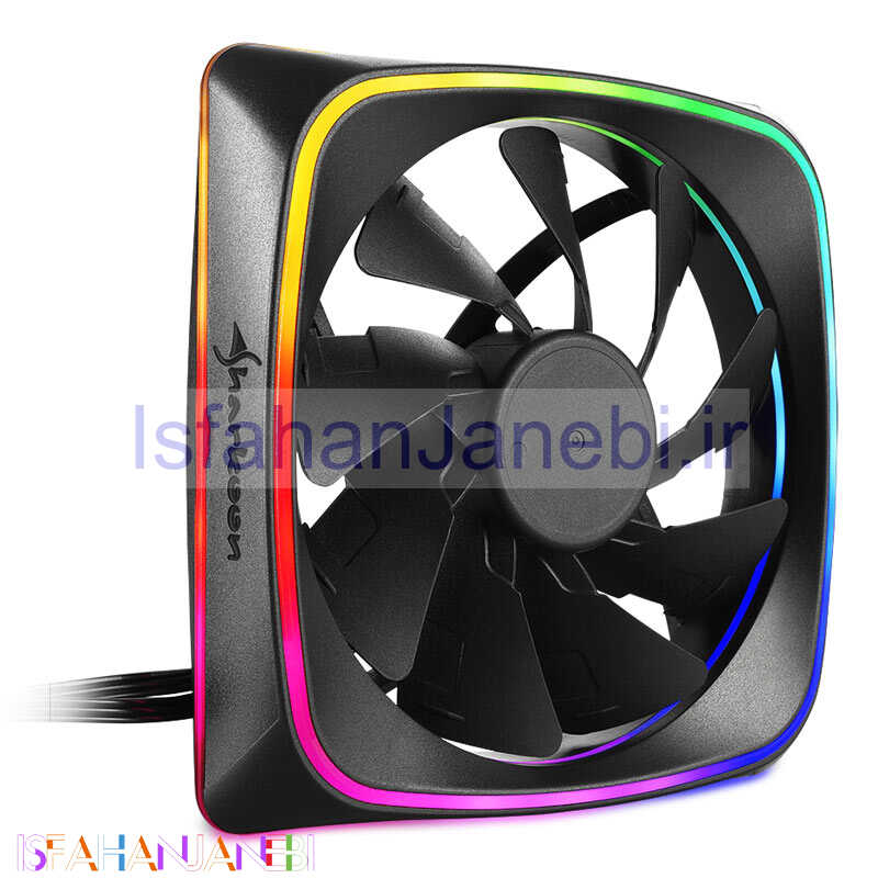 اصفهان جانبی-فن کیس شارکن Sharkoon SHARK Lights RGB