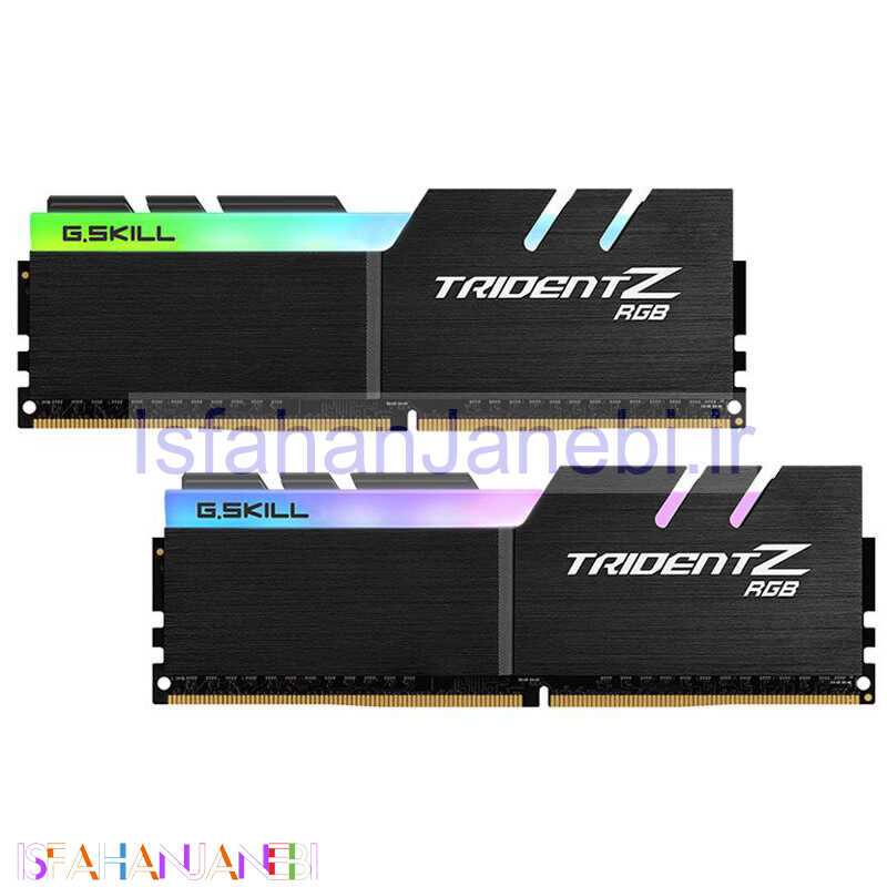 اصفهان جانبی-رم کامپیوتر G.SKILL Trident Z DDR4 64GB 3200MHz CL16 Dual