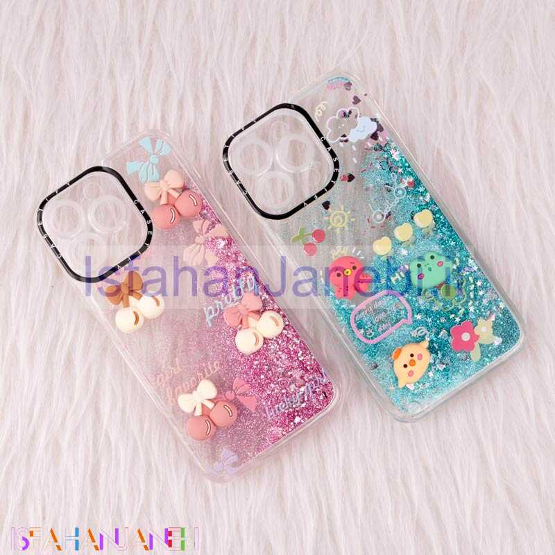 اصفهان جانبی-قاب آکواریومی Casetify آیفون iPhone 14 Pro Max عروسکی برجسته محافظ لنزدار