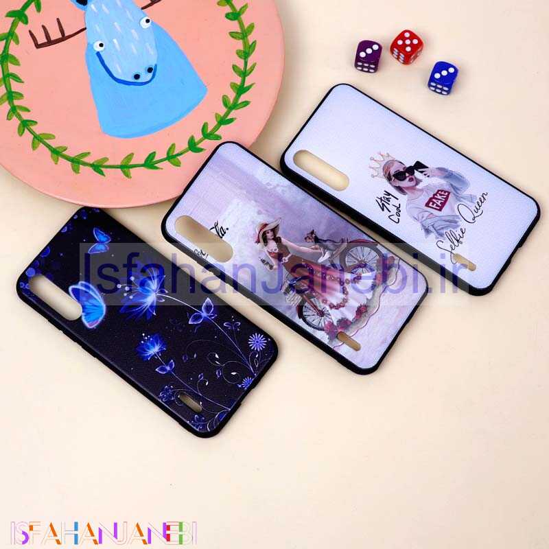 اصفهان جانبی-قاب فانتزی برجسته دخترانه شیائومی Mi A3 سری 10