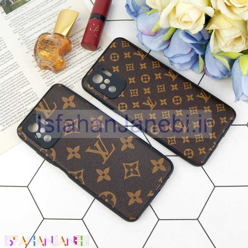 اصفهان جانبی-قاب محافظ لنزدار چرمی لاکچری Xiaomi Redmi Note 10