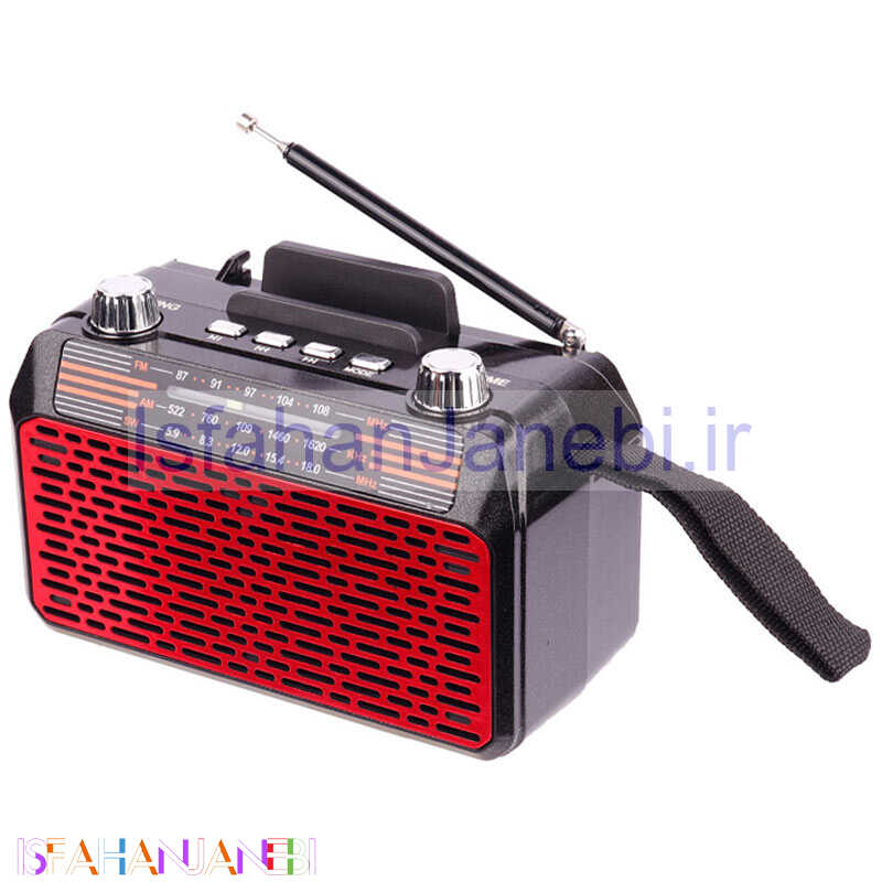 اصفهان جانبی-رادیو اسپیکر بلوتوثی رم و فلش خور خورشیدی Meier M-533BT-S